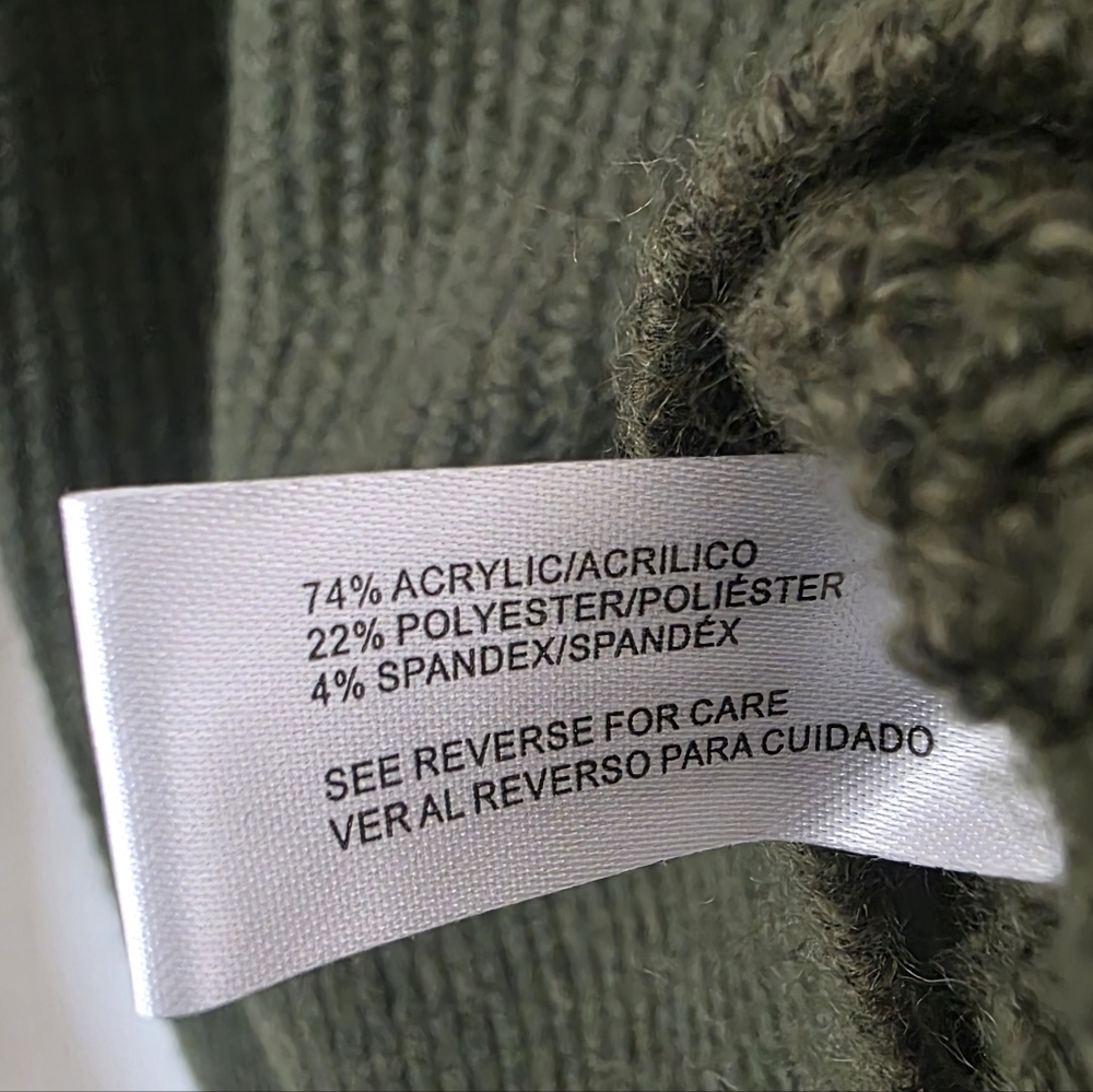 By Design Polo Knit Sweater S Green - Picture 6 of 7